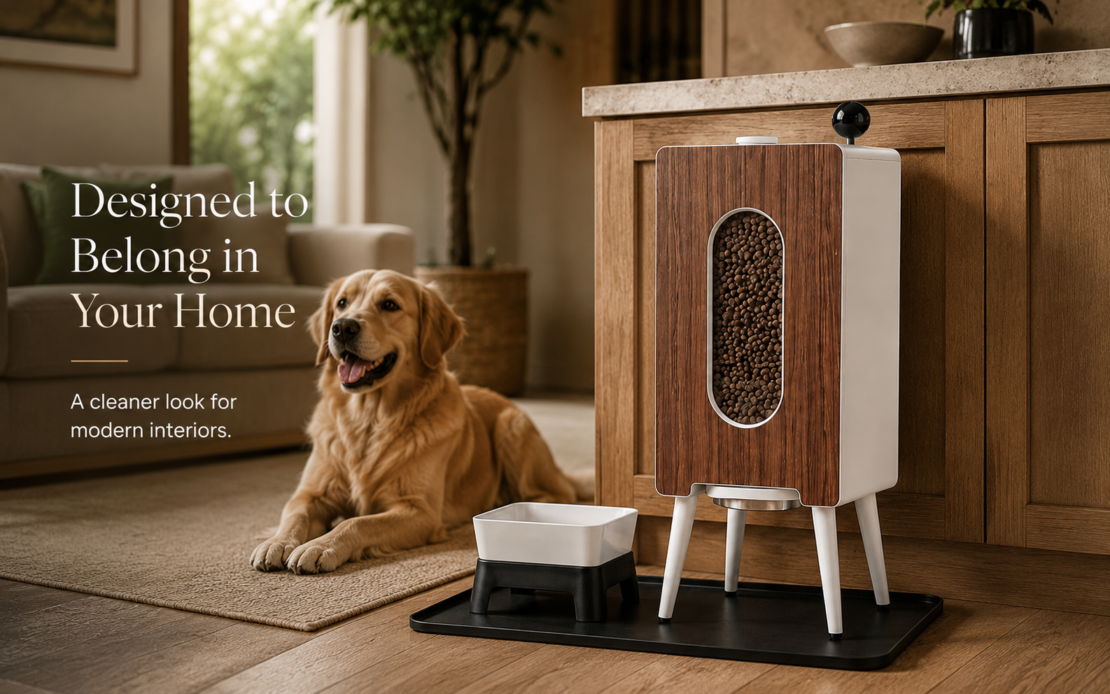 Easy dog food portion control