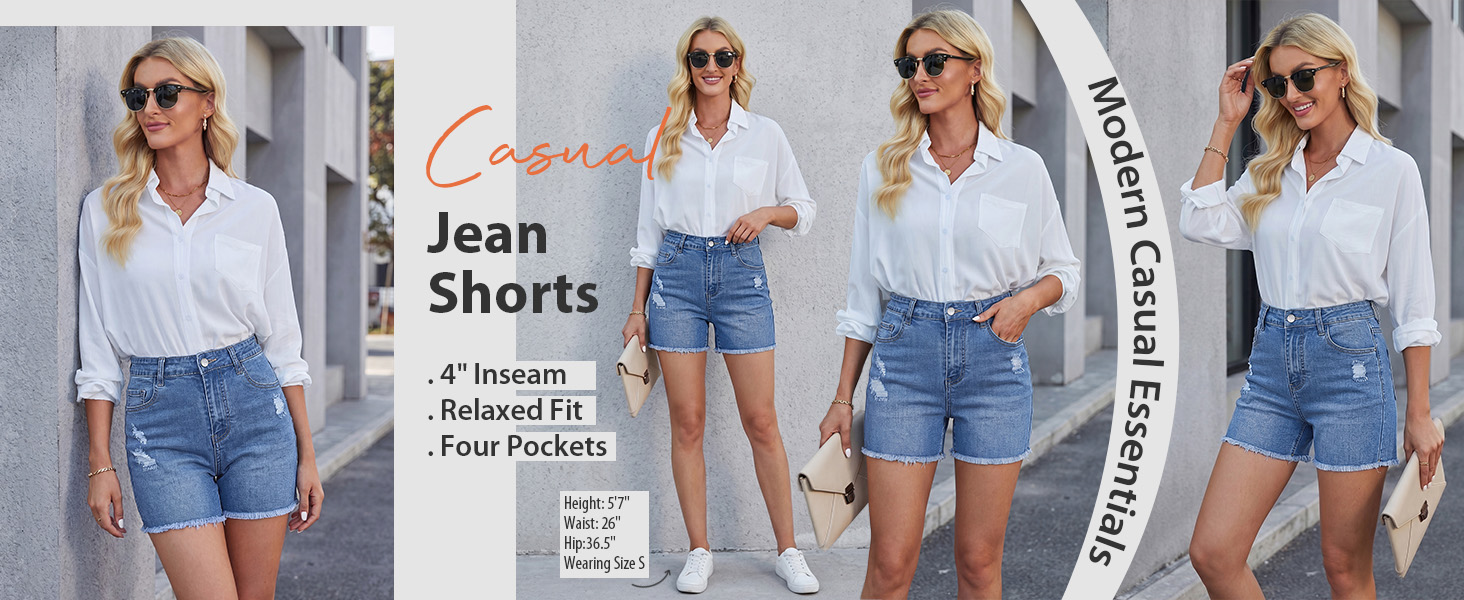 summer outfits for women women jean shorts concert outfits high rise shorts for women