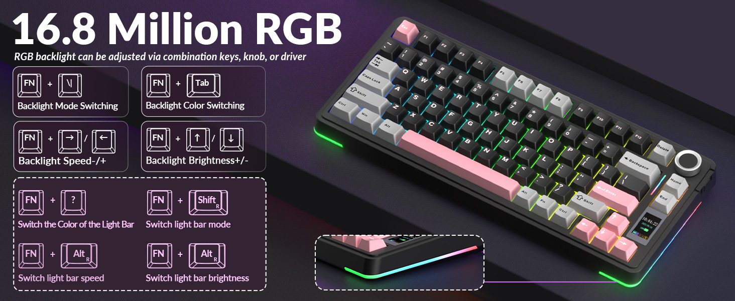 RGB Backlit Mechanical Keyboard