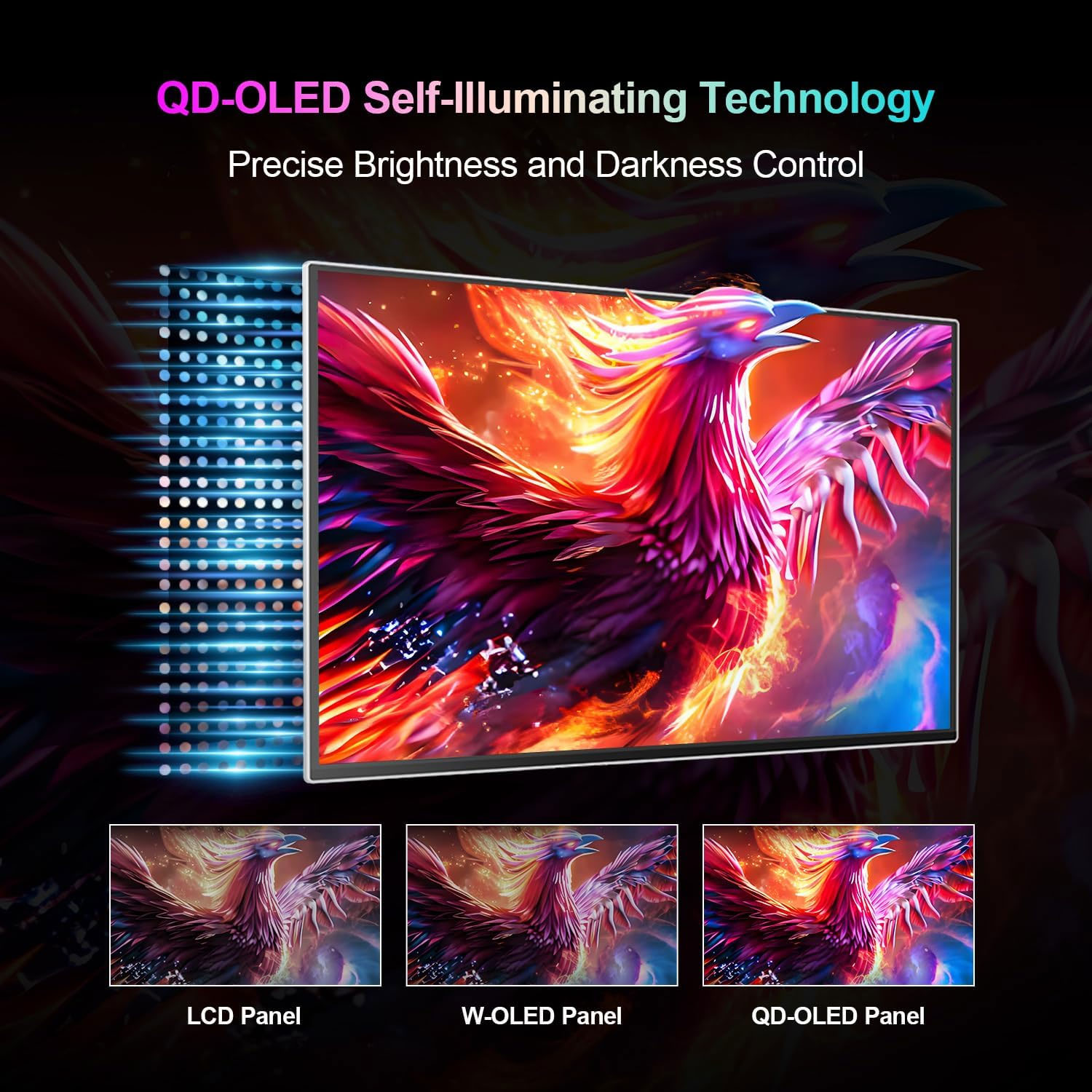 🎮 27” QD-OLED Gaming Monitor – 2K QHD, 240Hz, 0.03ms ⚡🔥