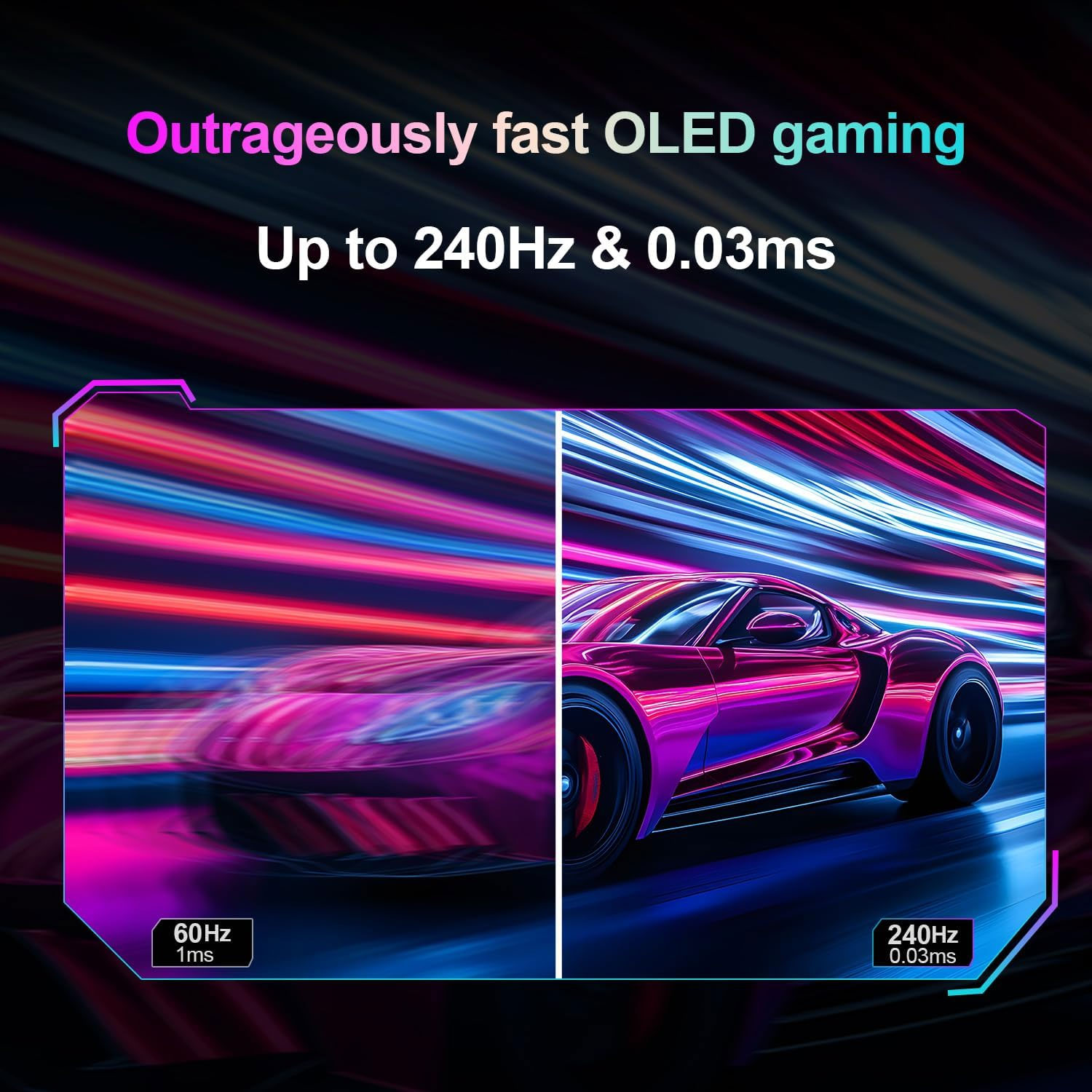 🎮 27” QD-OLED Gaming Monitor – 2K QHD, 240Hz, 0.03ms ⚡🔥