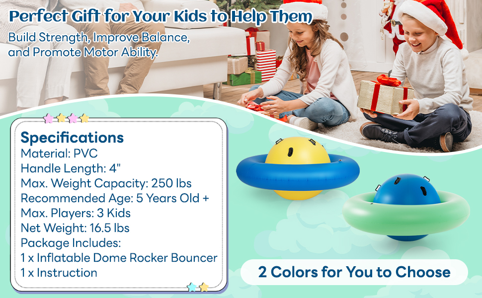 Inflatable Dome Rocker Bouncer