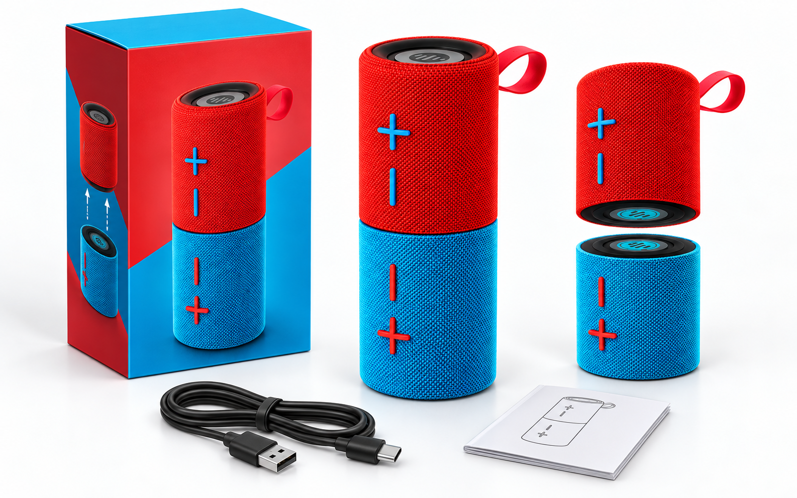 portable speaker material and design details