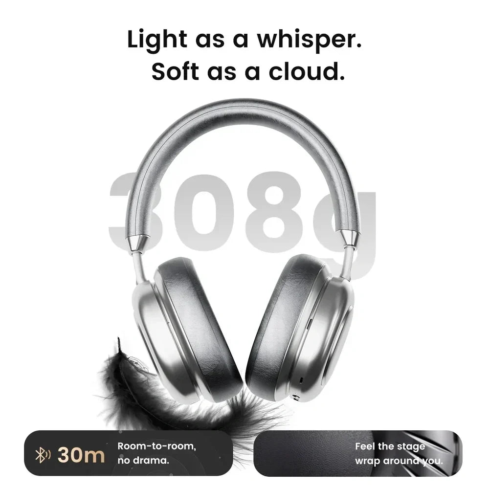 🎧 Wireless Noise-Cancelling Headphones – OLED Touchscreen 🔥 Limited-Time Sale!