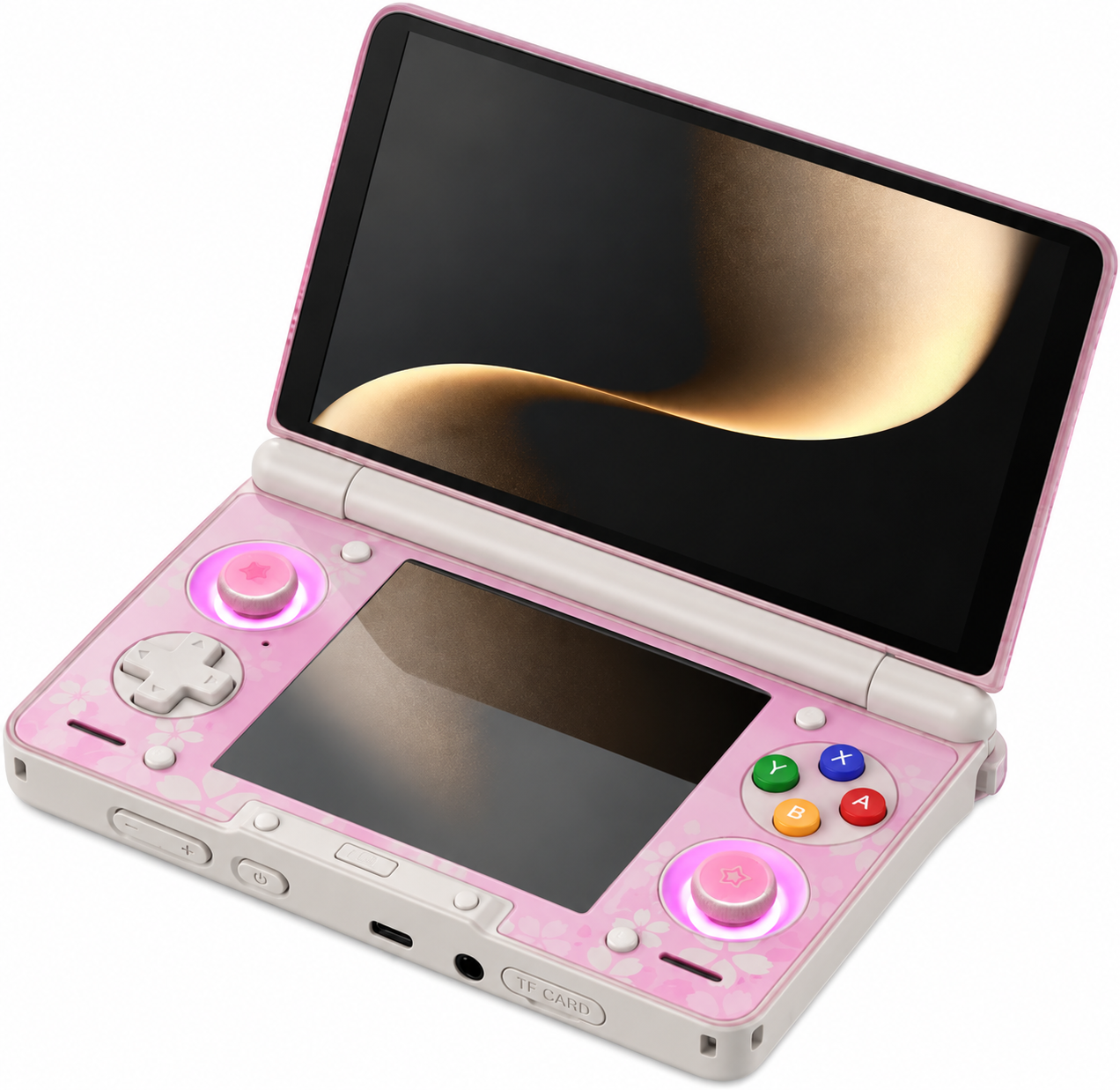 🎮 Dual-Screen Gaming Handheld – Snapdragon 8 Gen 2, 6″ 120Hz AMOLED, 12GB RAM + 256GB Storage 🔥
