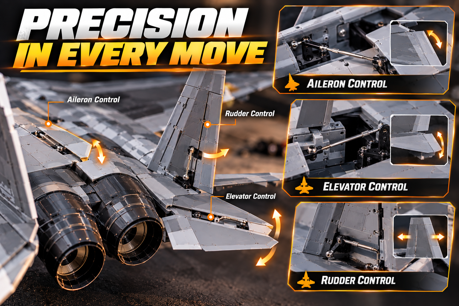 RC aircraft flight experience