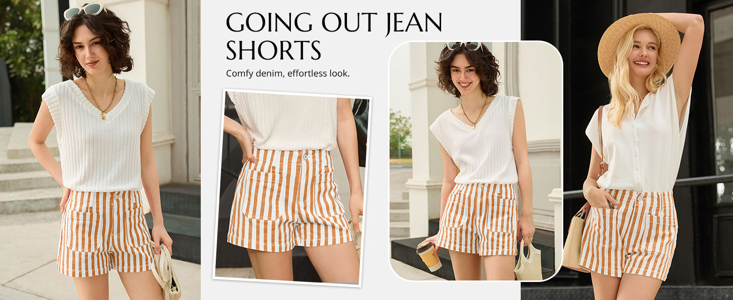 womens trendy shorts