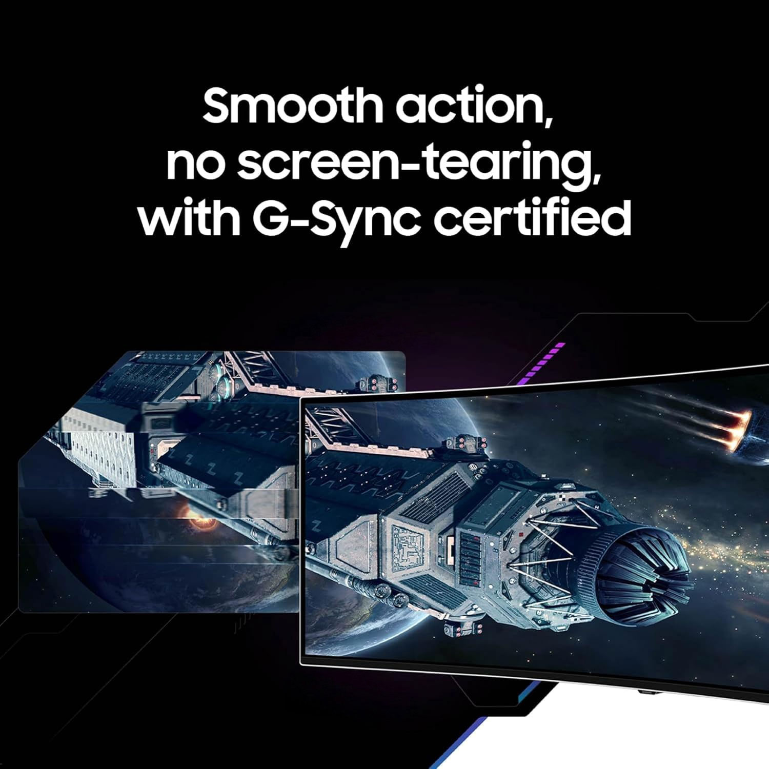 🎮 49″ QD-OLED Curved Gaming Monitor – 240Hz, 0.03ms Response Time, 32:9 Ultra-Wide Display, G-Sync & FreeSync Compatible 🔥