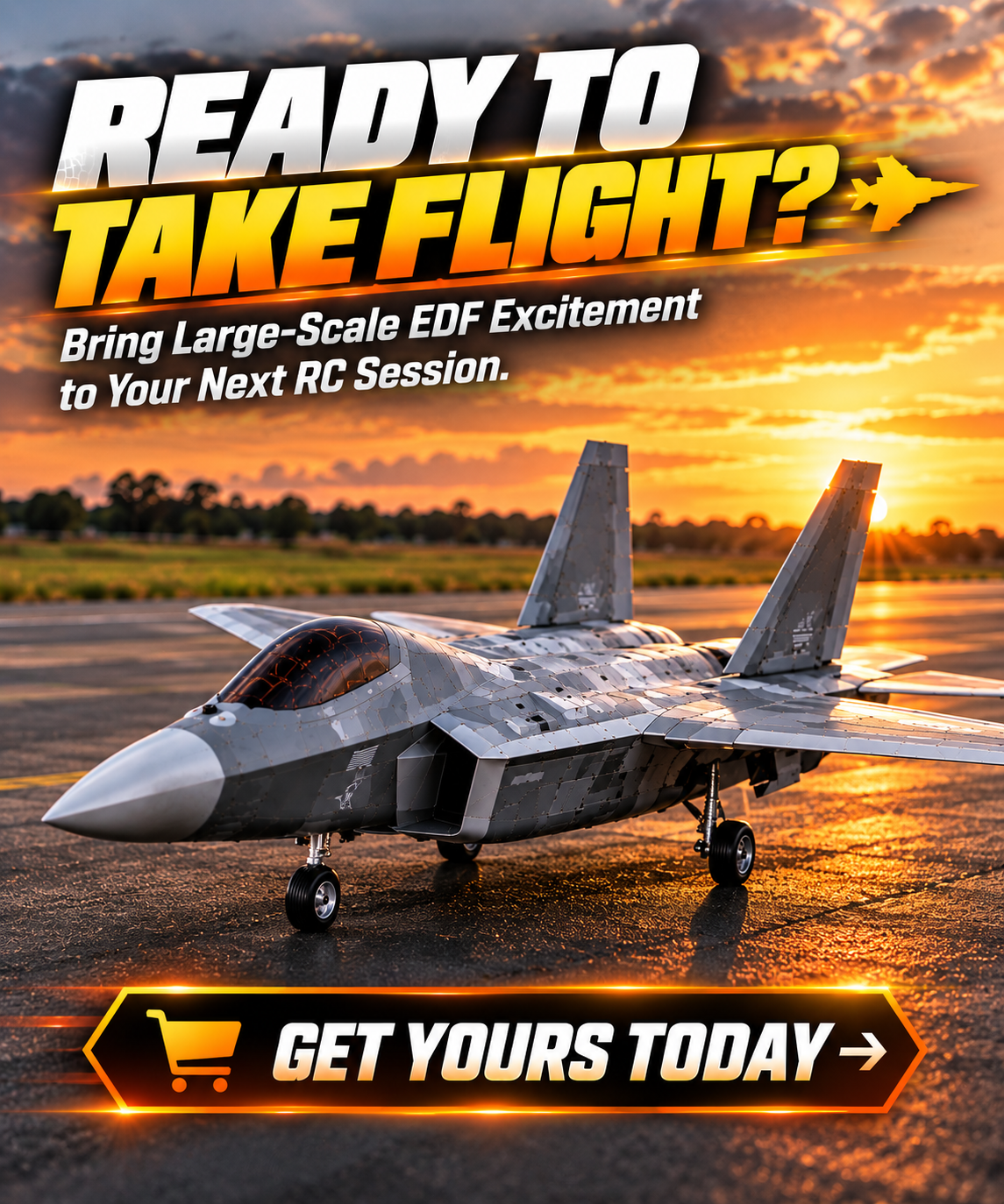 RC aircraft package contents