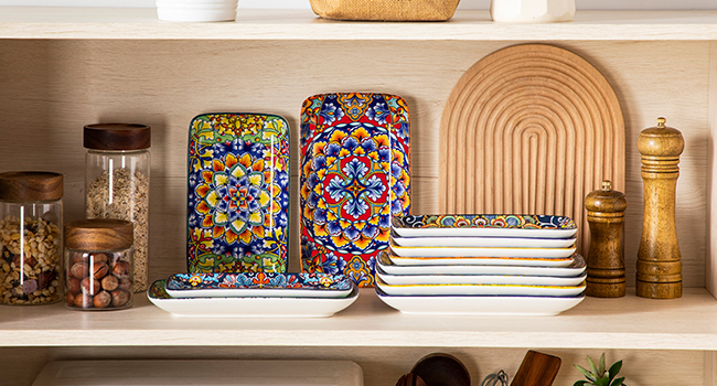 ceramic plates
