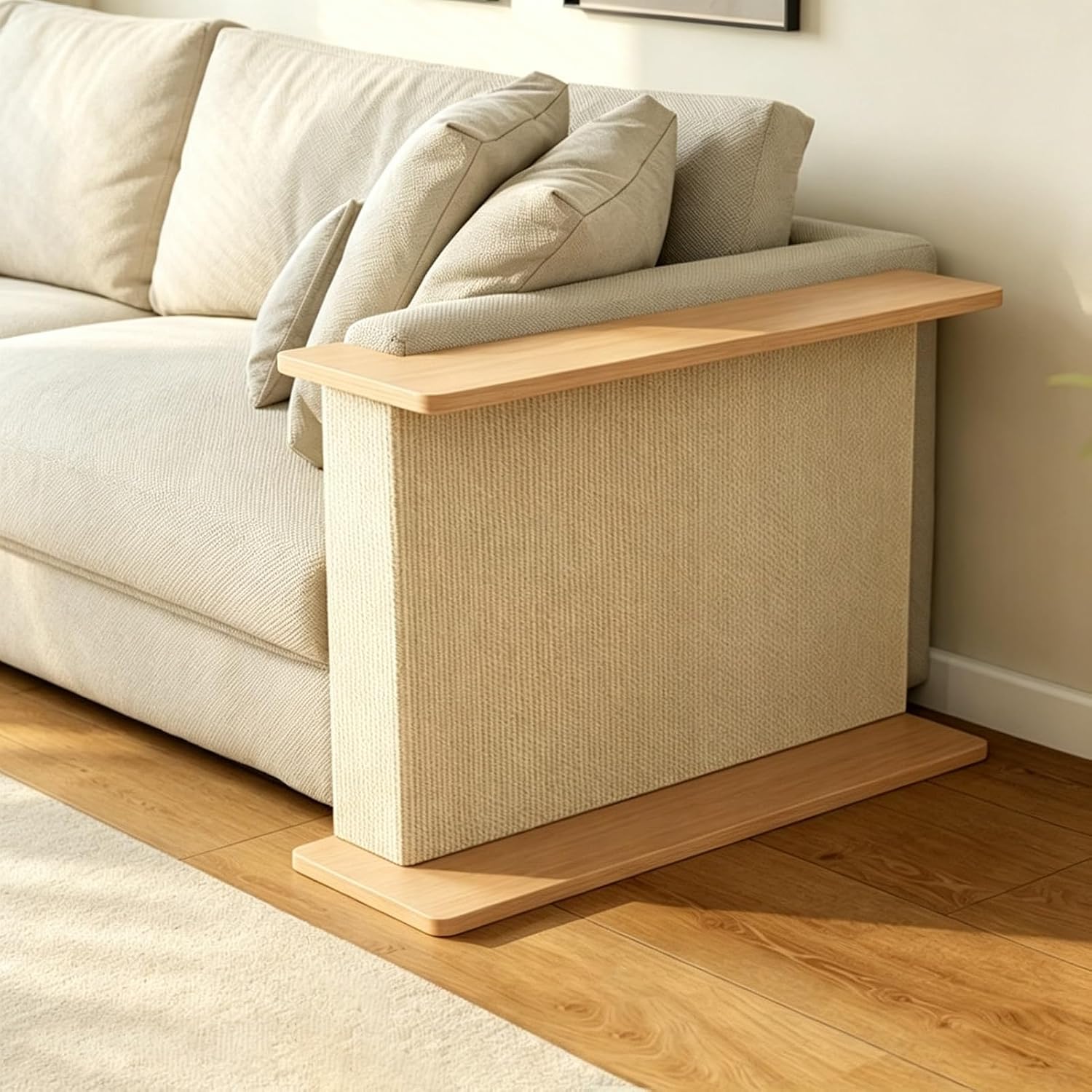 🐱 2-in-1 Cat Scratcher Sofa Side Table – Protect Your Couch & Save 40% Today