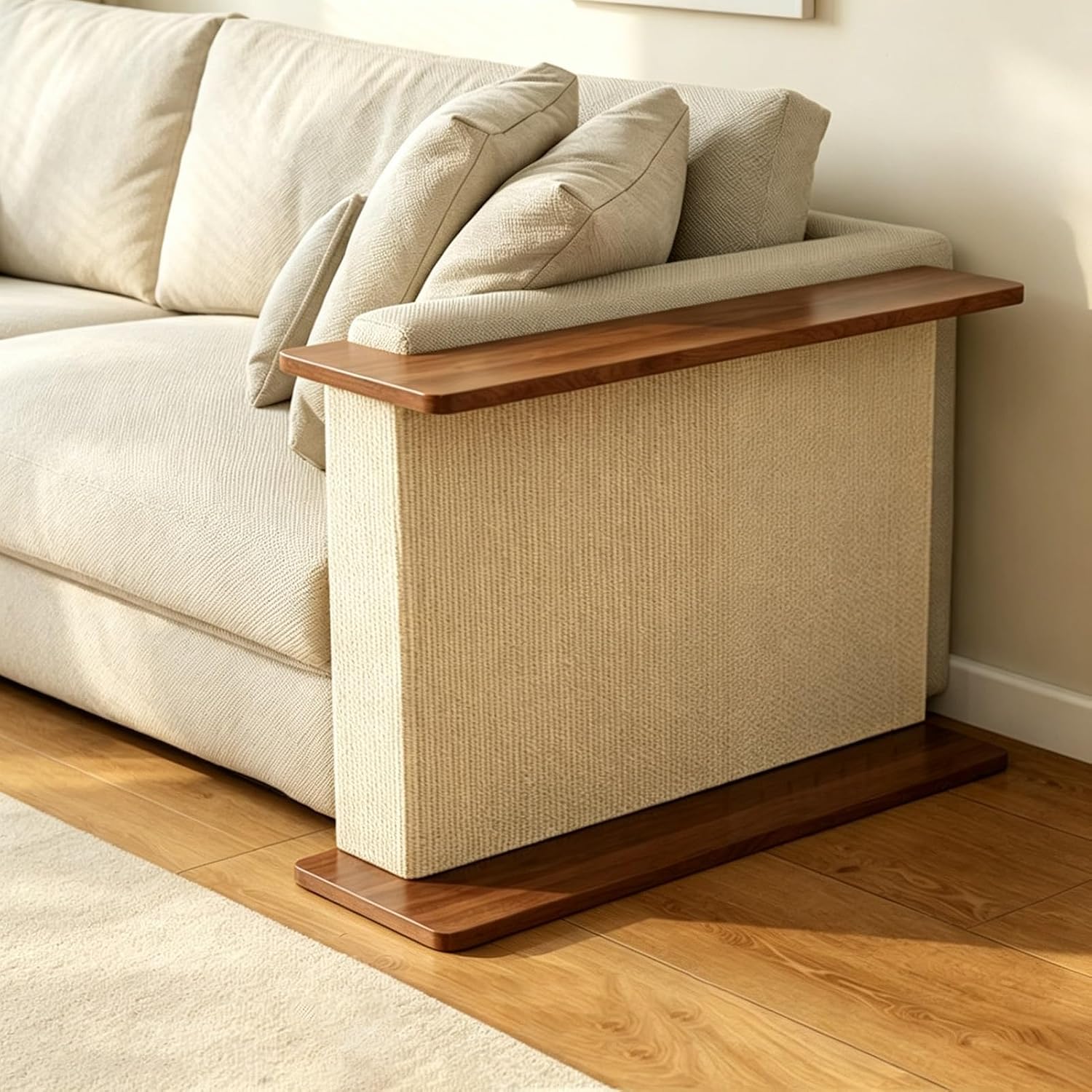 🐱 2-in-1 Cat Scratcher Sofa Side Table – Protect Your Couch & Save 40% Today
