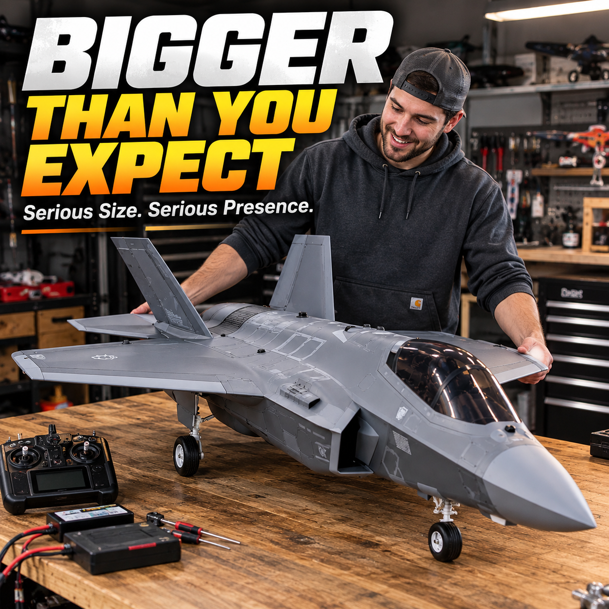 ✈ Giant Style EDF RC Fighter Jet – Large-Scale High-Performance Aircraft 🔥