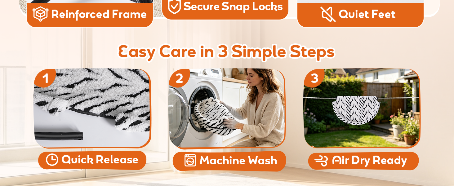 Easy Care in 3 Simple Steps