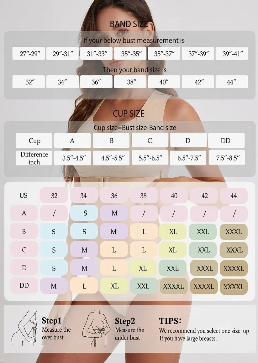 Oplmhk™ TrueForm Posture Set | Front-Closure Wire-Free Bra & Underwear
