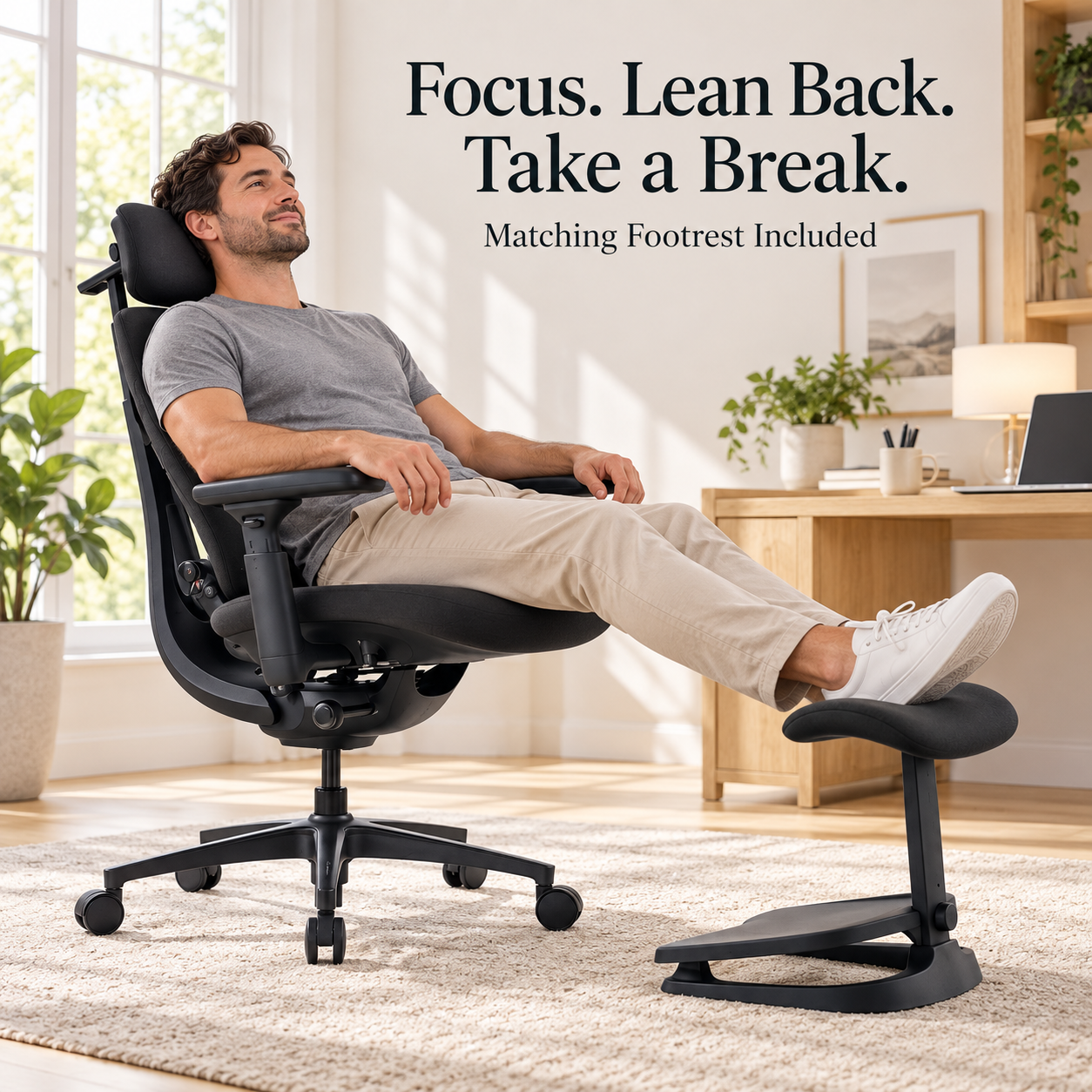 Active Airflow Ergonomic Office Chair with Dynamic Lumbar Support