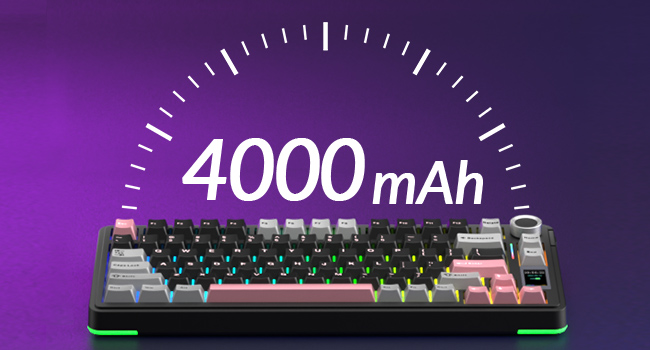 4000mAh Rechargeable Keyboard Battery