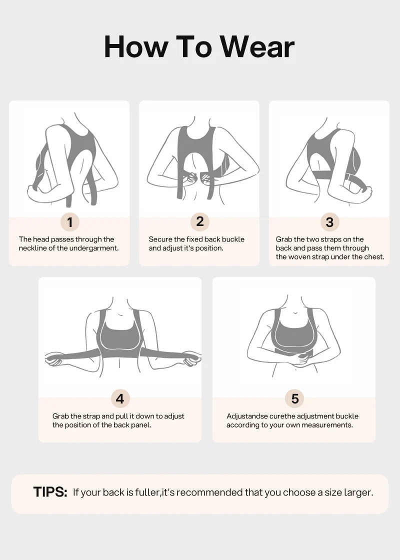 Oplmhk™ TrueForm Posture Set | Front-Closure Wire-Free Bra & Underwear