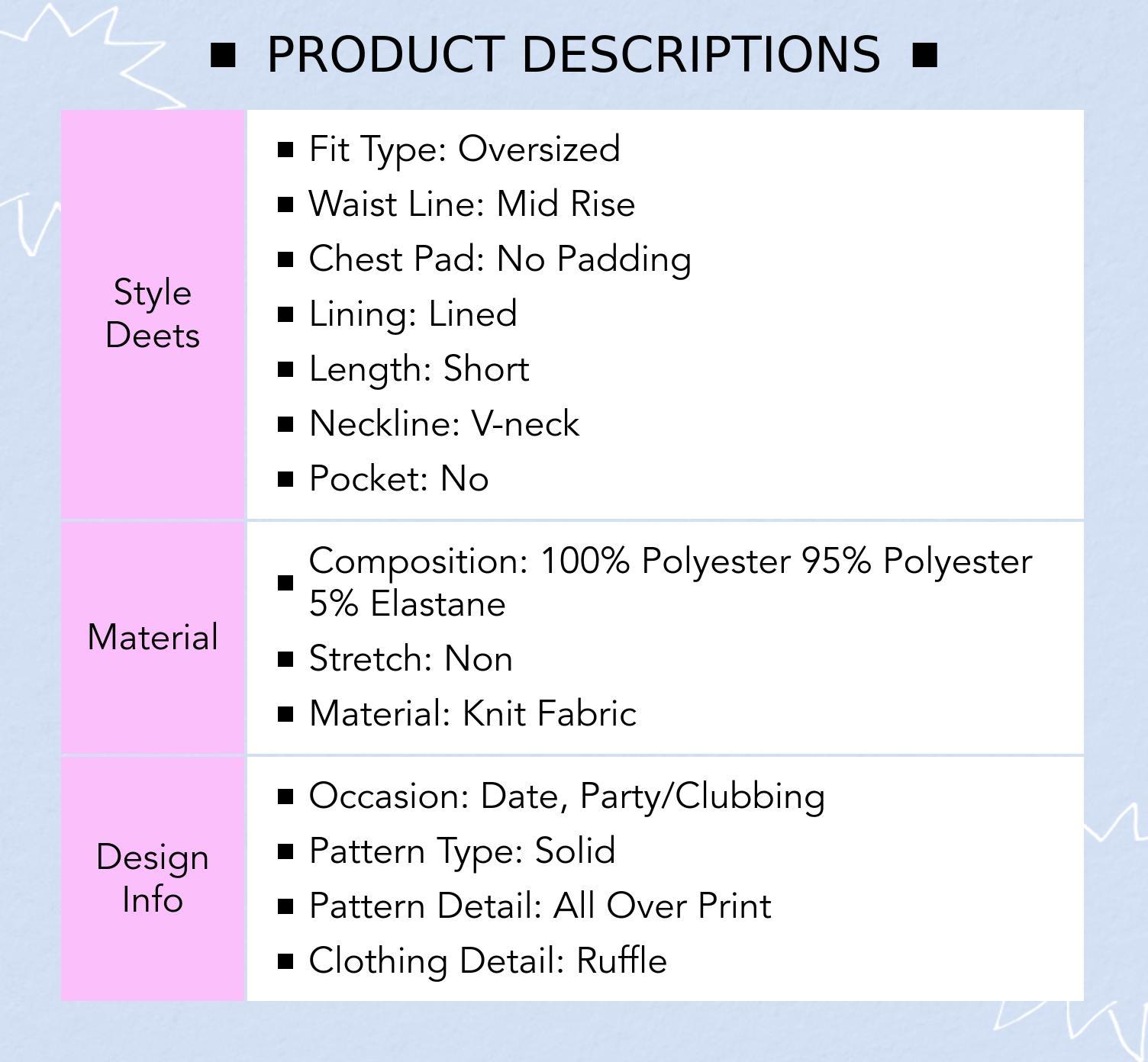 Cider V-Neck Halter Ruffled Hem Tulle Glitter Mini Dress Casual Wear Sexy Glamorous Women's Party Clubbing Festival Gown, Oversized Loose Fit Bounce Sundress with Scarf for Summer SohoChic