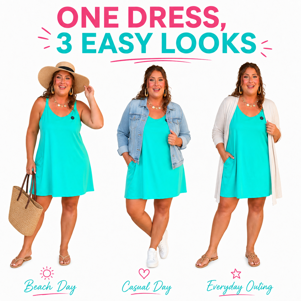 10 Pack Summer Tank Dresses – Mix & Match Your Colors ✨