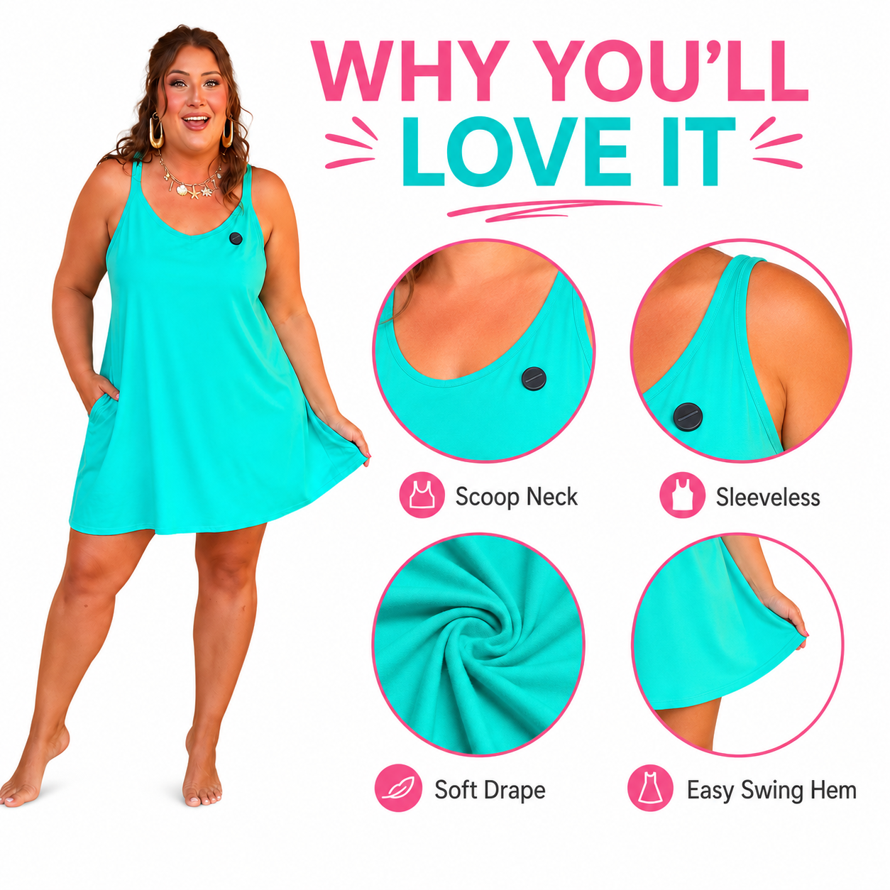 10 Pack Summer Tank Dresses – Mix & Match Your Colors ✨
