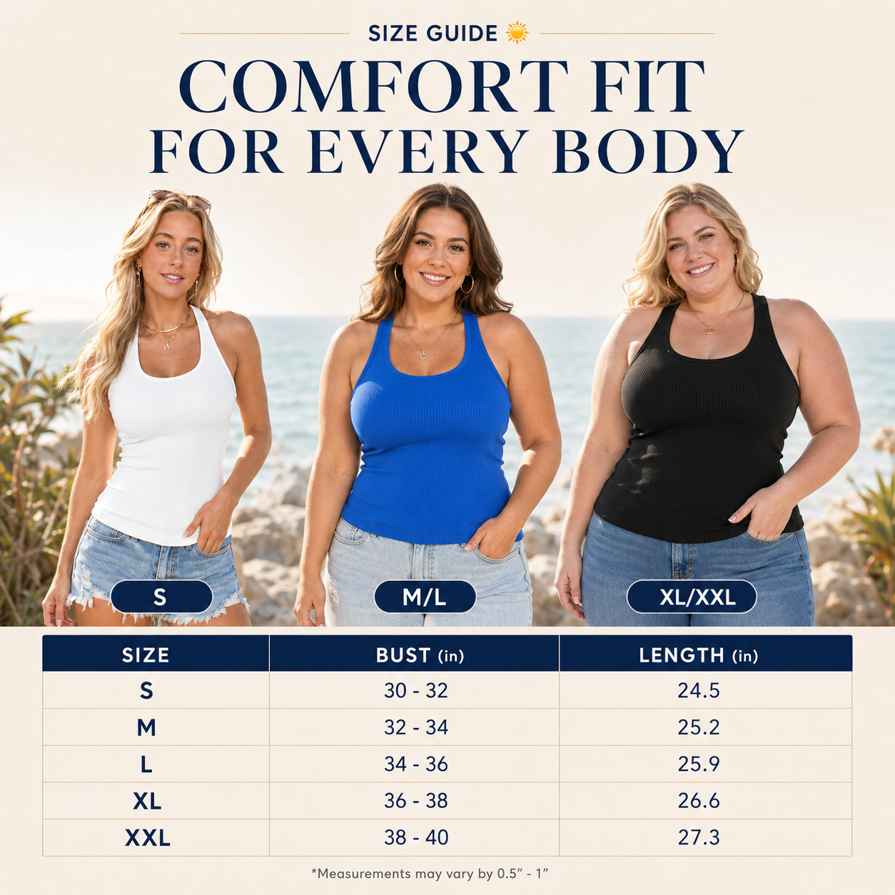 ATTRACO Ribflex Ribbed Workout Tank Tops for Women with Built in Bra