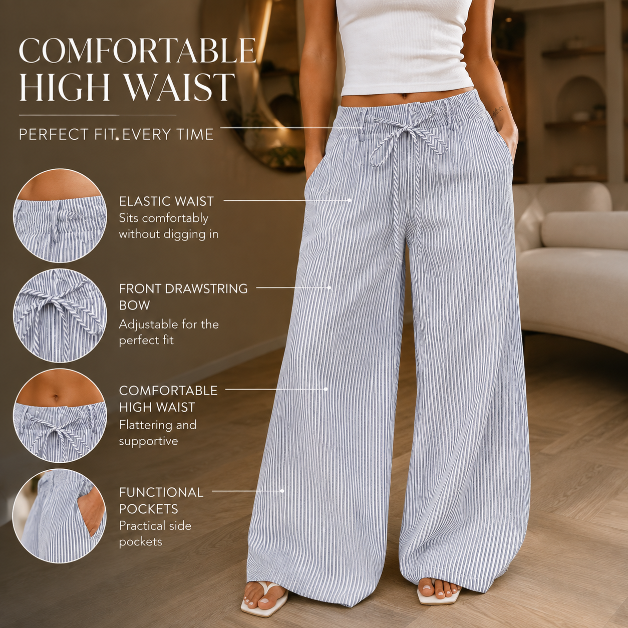🔥 Limited Time Offer The Most Comfortable Wide Leg Pants You’ll Own