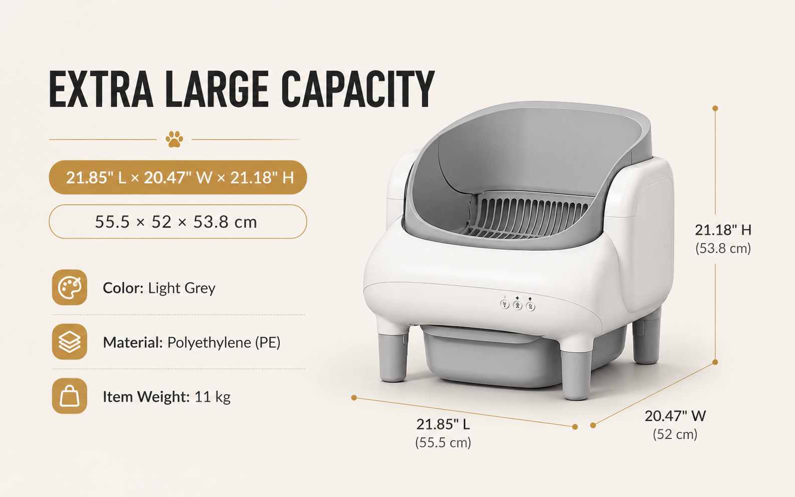 What's Included Smart Cat Litter Box