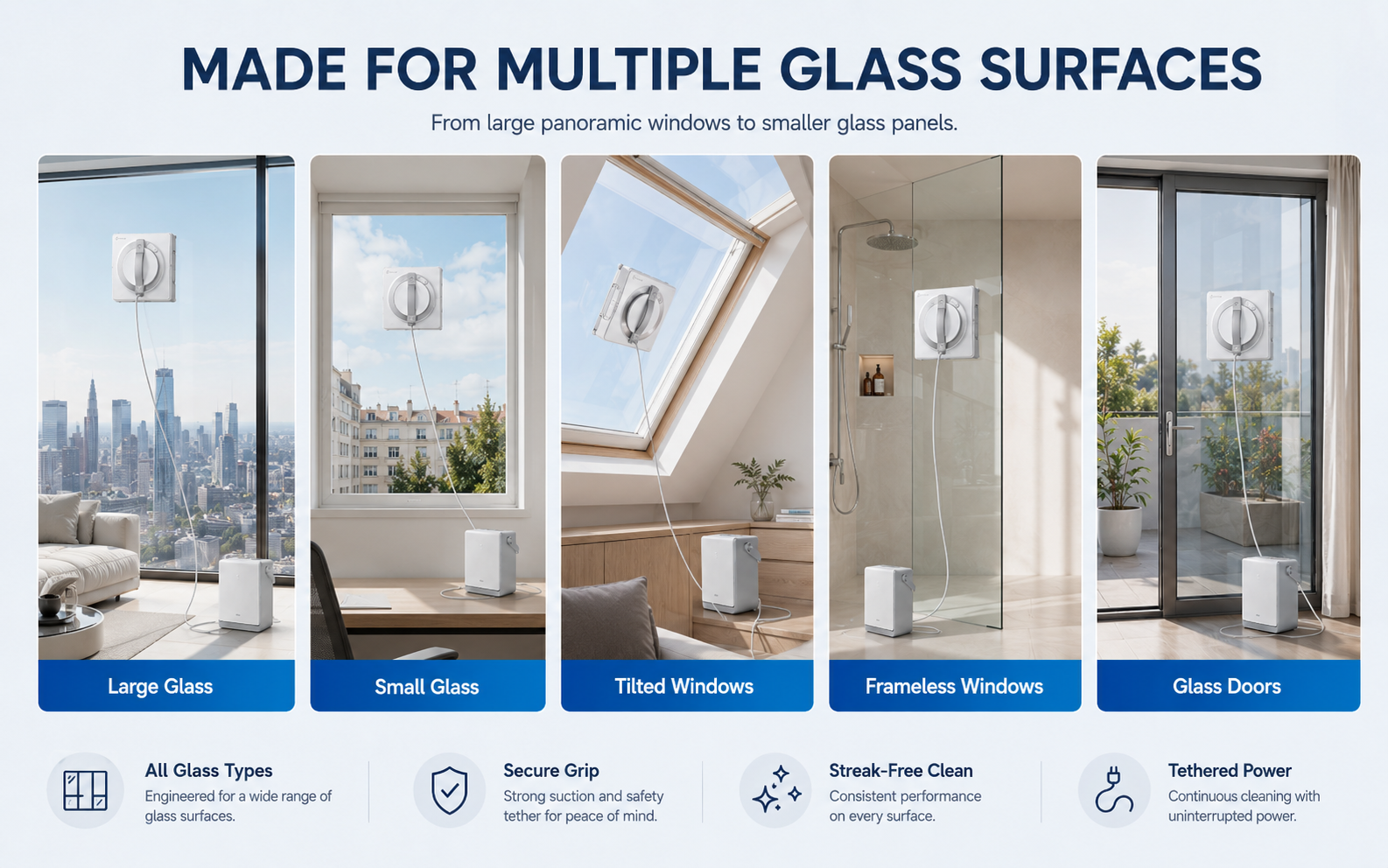 Intelligent window cleaning path planning