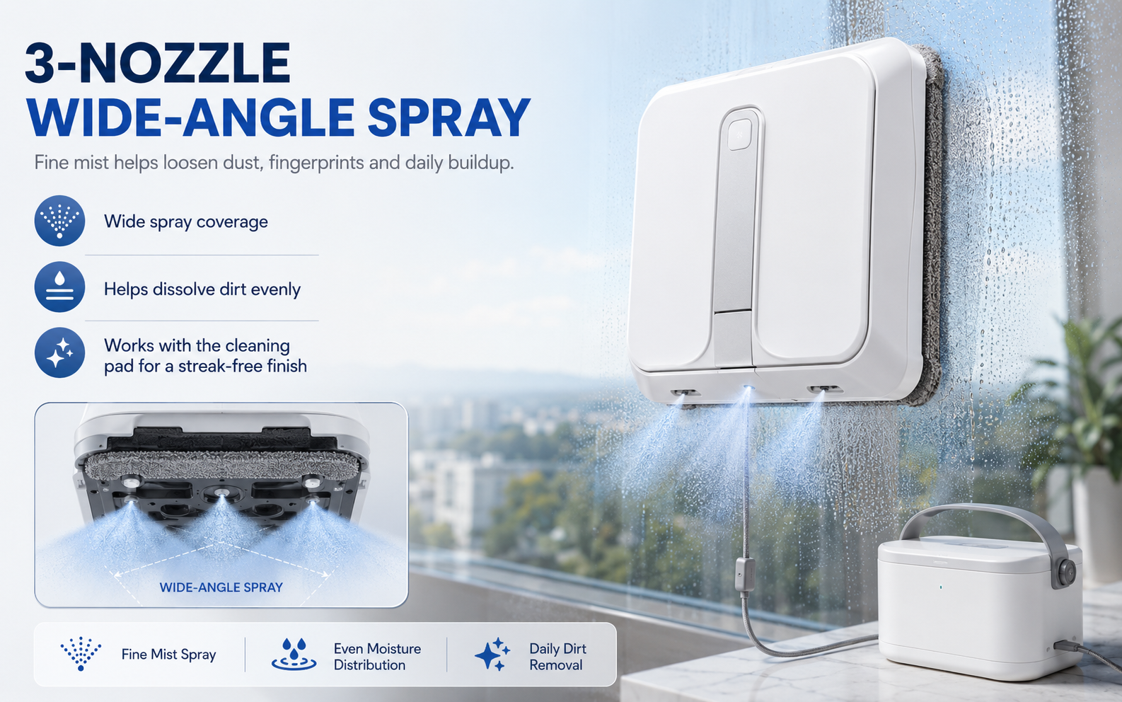 EU warehouse delivery for window cleaning robot