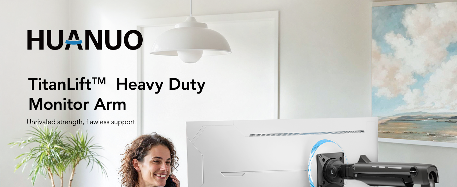 heavy duty montior arm