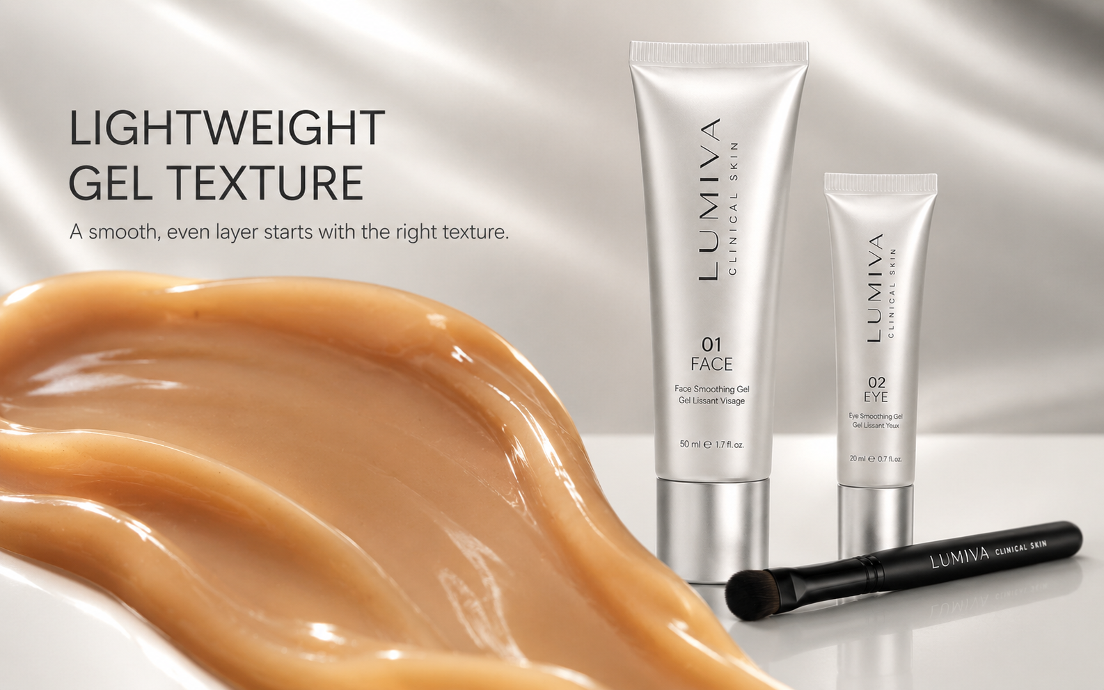 Eye smoothing gel precision care