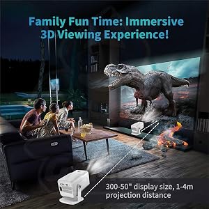 Adjustable smart projector
