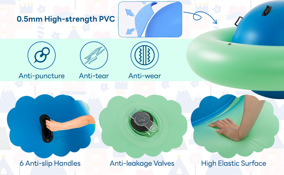 Inflatable Dome Rocker Bouncer