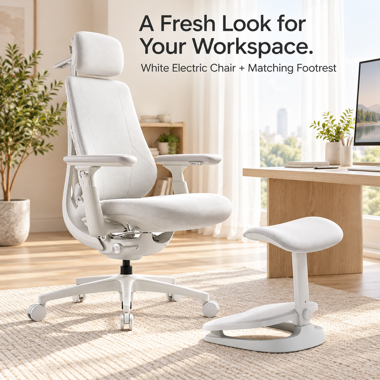 Active Airflow Ergonomic Office Chair with Dynamic Lumbar Support