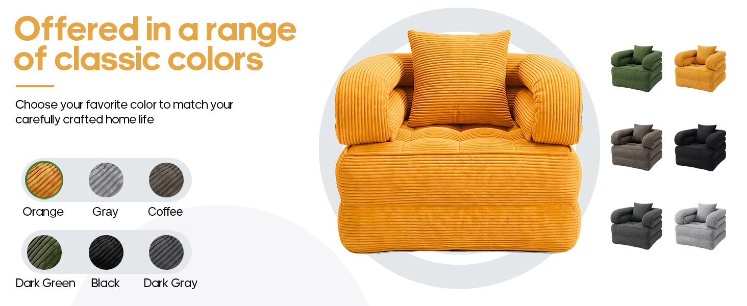 boneless sleeper chair