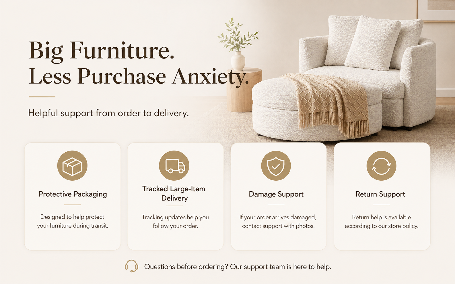 extra wide lounge chair comfort