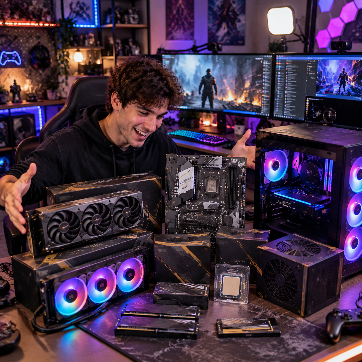 🔥 The Gaming Setup Surprise Box What’s Inside Will Surprise You 🎮