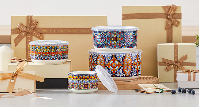 mixing bowls set with lids