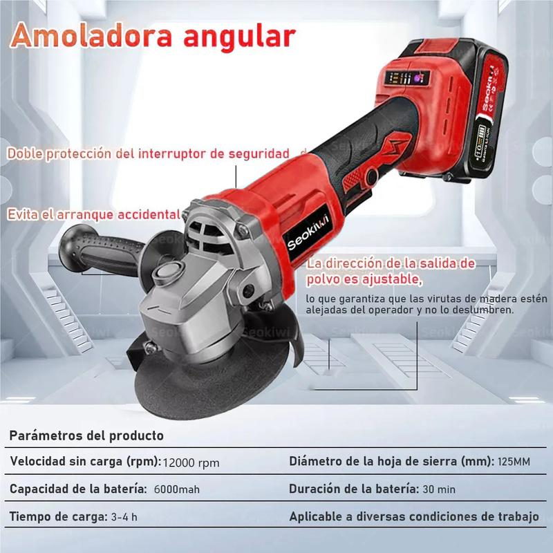 Kit de herramientas eléctricas- Taladro atornillador y llave de impacto , hogar y reparaciones, incluye estuche
