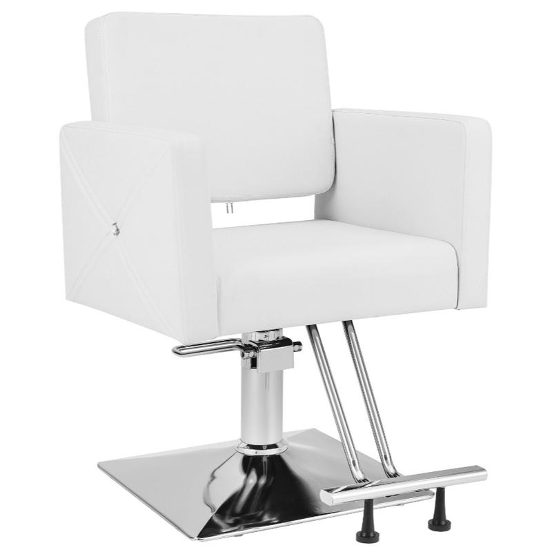 Silla de peluquería para estilistas con bomba hidráulica de alta resistencia, giro de 360 ​​grados, capacidad de carga máxima de 150 kg (330 lbs).