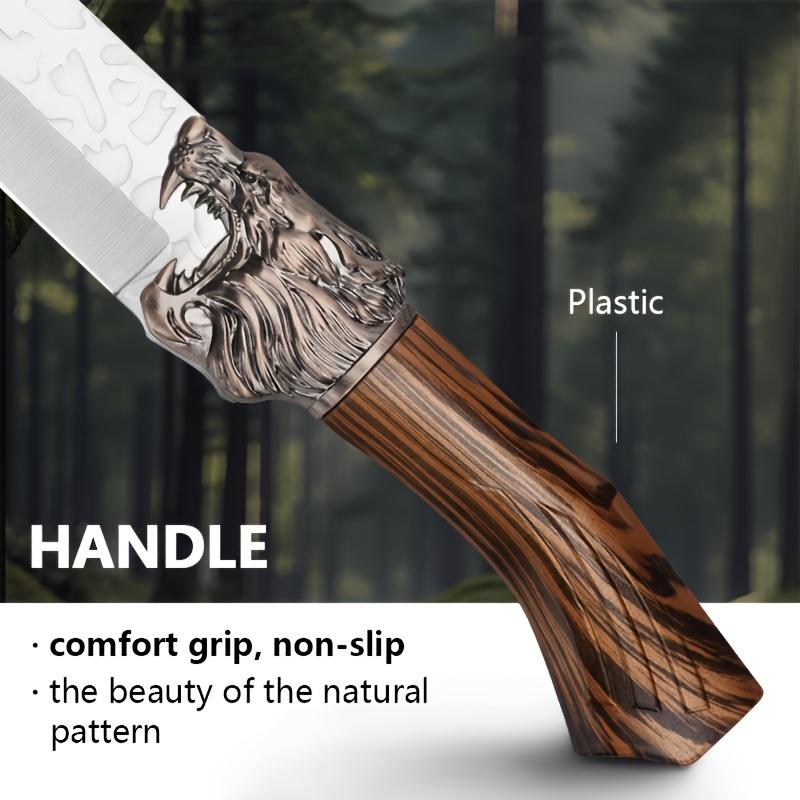 7 piece set, knife, multi-functional set, hotel gift set, outdoor camping car set, scissors, steak knife, beef knife pork knife, chicken and duck meat knife, can easily cut meat, fruit knife, plastic handle upgraded design grip