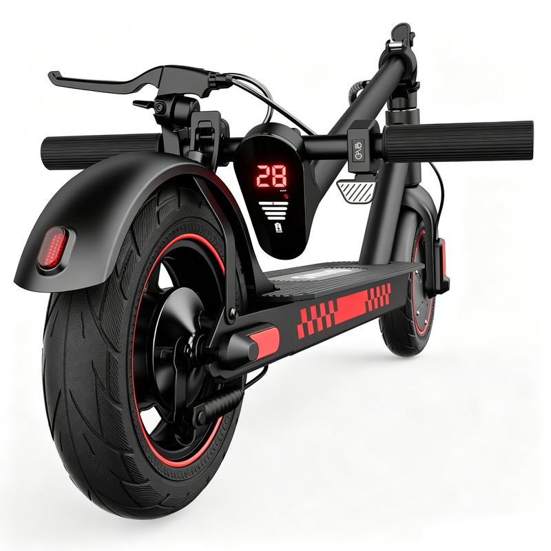 Patinete eléctrico de ocio para adultos D9, desbloqueado mediante aplicación, con una velocidad máxima de 45 km/h, tres colores: negro y rojo bicolor, rosa y azul, patinete eléctrico para desplazamientos urbanos, neumáticos macizos de 25 cm, patinete eléc