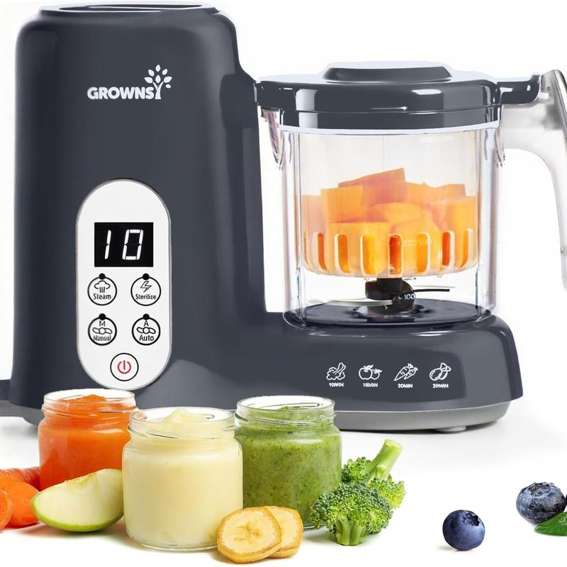 Máquina para preparar comida para bebés con cesta de vapor, One Step Baby F