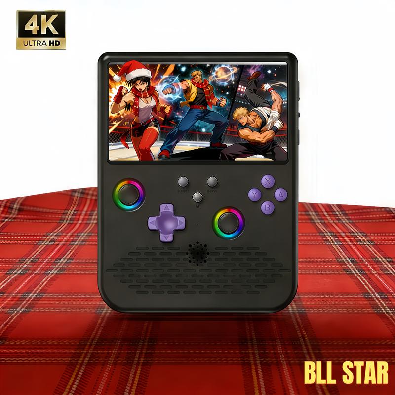Consola de videojuegos portátil retro 2026, nueva versión mejorada, sistema Linux, pantalla IPS de 5 pulgadas, tarjeta TF de 64 GB, consola de juegos arcade retro para adultos, regalo ideal para jugar en Summerwins.