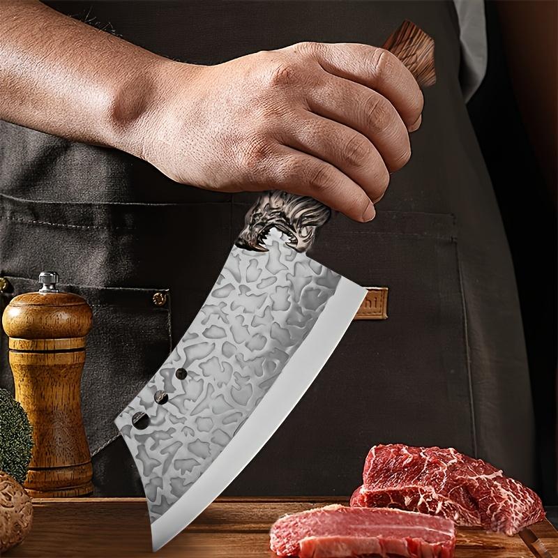 7 piece set, knife, multi-functional set, hotel gift set, outdoor camping car set, scissors, steak knife, beef knife pork knife, chicken and duck meat knife, can easily cut meat, fruit knife, plastic handle upgraded design grip