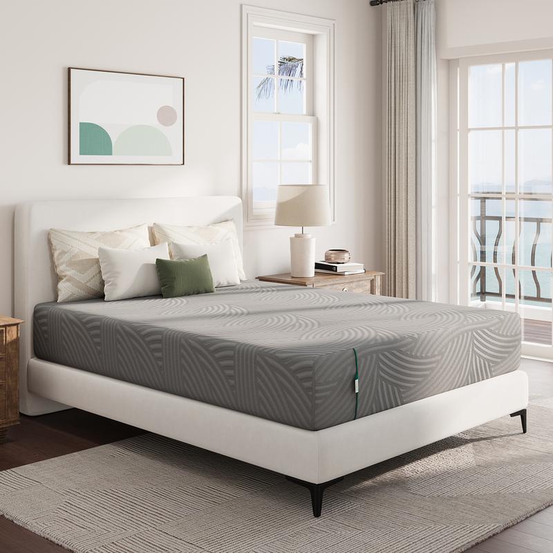 Colchón de espuma viscoelástica Novilla de 10/12/14 pulgadas, colchón de espuma viscoelástica con gel para un descanso nocturno fresco, alivio de la presión, certificado CertiPUR-US, artículos esenciales para dormitorios, decoración del hogar