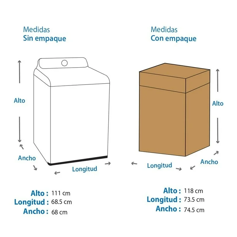 Secadora Mabe 20 kg Blanca