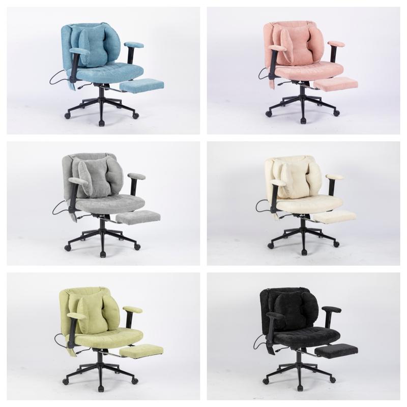 【Miroza】Sillón cruzado con cojín inflable manual y reposabrazos abatibles, sillón moderno e informal para sala de estar, altura del asiento ajustable, soporte lumbar y reposabrazos, adecuado para salas de estar, dormitorios y oficinas.