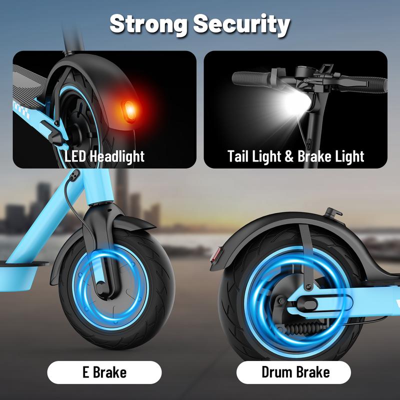 Patinete eléctrico de ocio para adultos D9, desbloqueado mediante aplicación, con una velocidad máxima de 45 km/h, tres colores: negro y rojo bicolor, rosa y azul, patinete eléctrico para desplazamientos urbanos, neumáticos macizos de 25 cm, patinete eléc